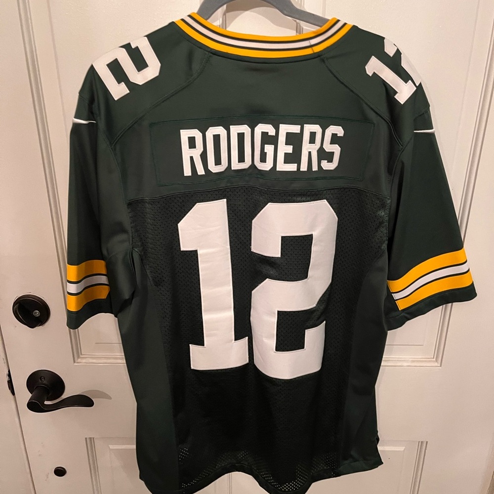 Green Bay Packers Rodgers 12 Jersey